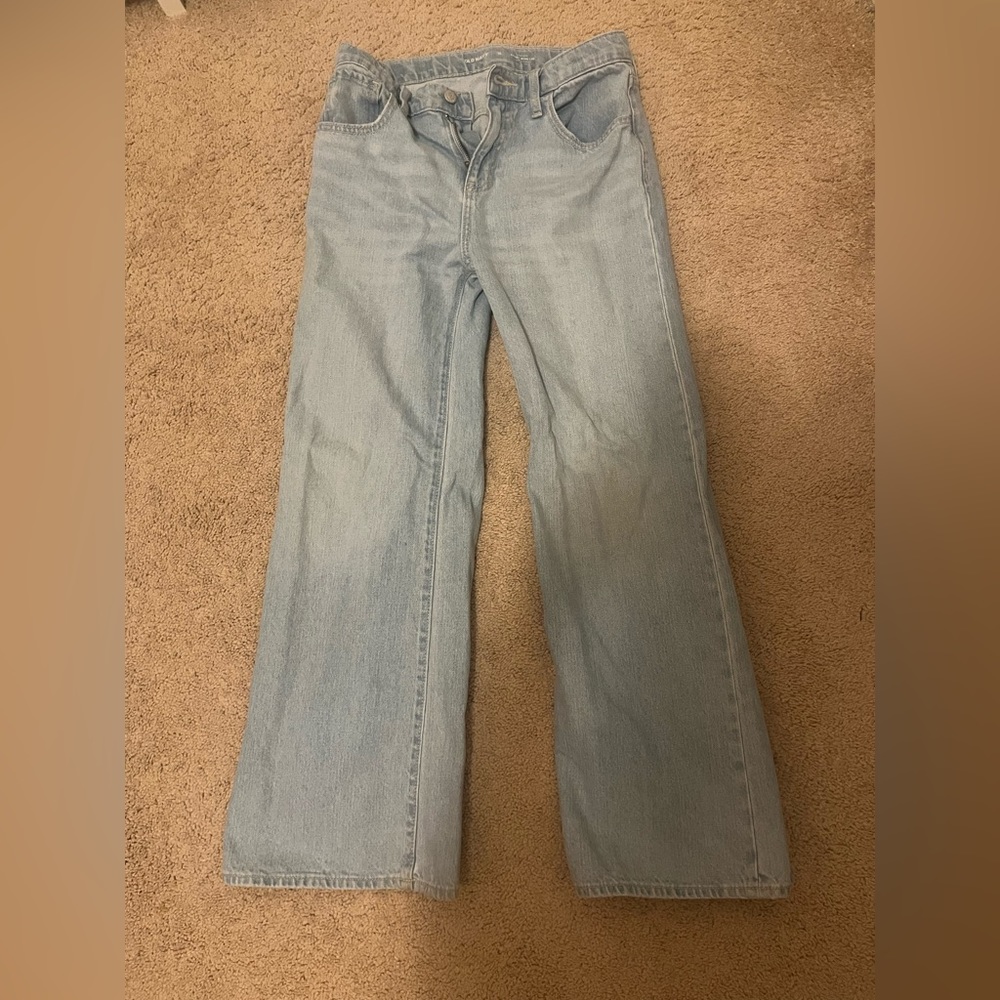 Old navy girls flare jeans light blue size 16